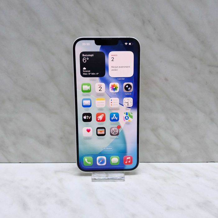 Iphone 14 PLUS, ALB, 128gb, 87% Baterie, Zeus Amanet Militari 33630
