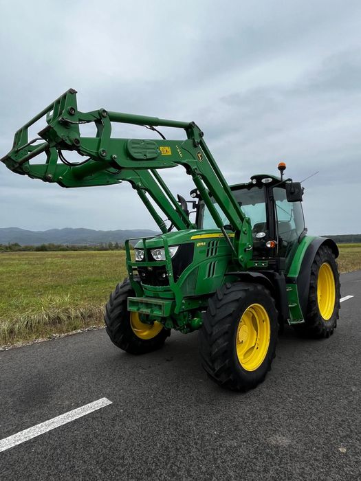 Tractor John Deere 6105 R cu încărcător frontal