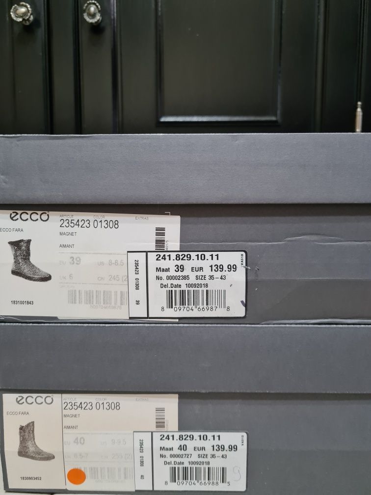 Боти ECCO FARA номер 39 и 40