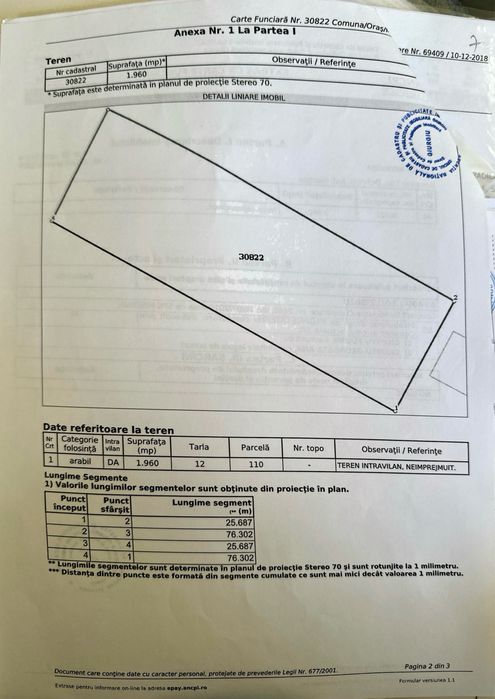 Teren Comuna Dobreni
