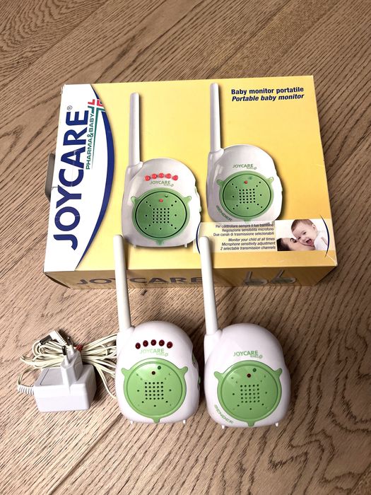 Monitor bebeluși Joycare portabil, 2 unități, stare foarte bună