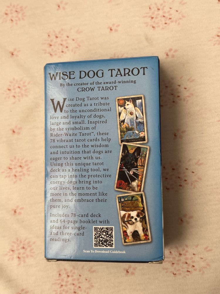 Wise dog tarot, таро карти