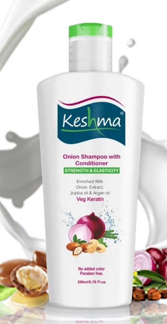 Шампунь  Луковый Keshma с Кератином