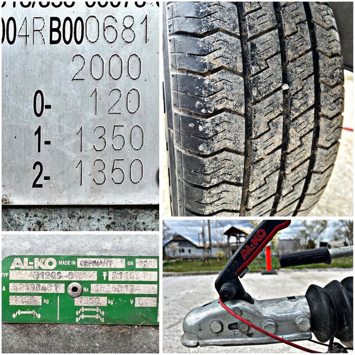 Platforma auto 06/2024 Gala 4x2m 2T