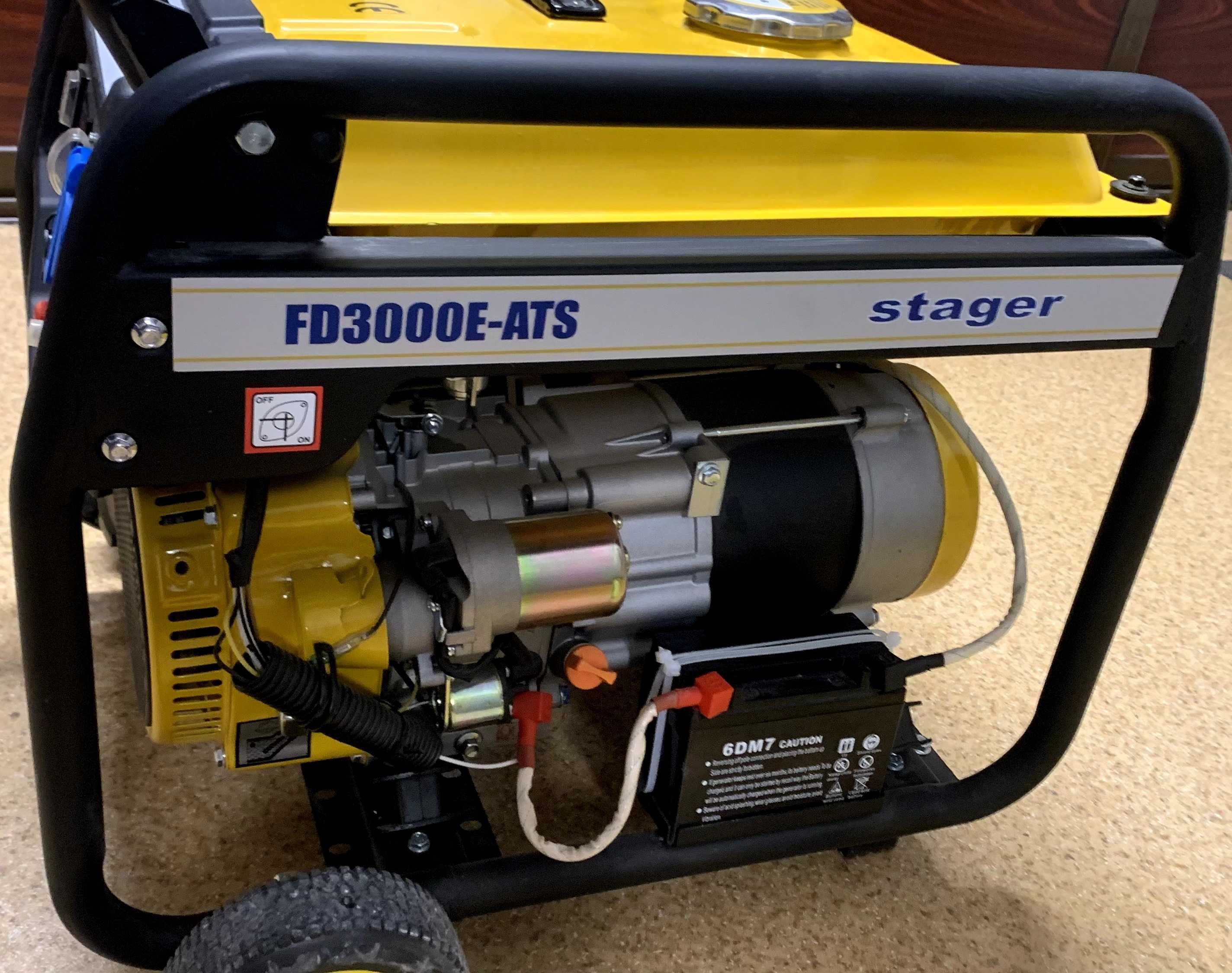 Generator Stager FD 3000E, ATS, 2.5kW, benzina, pornire automata