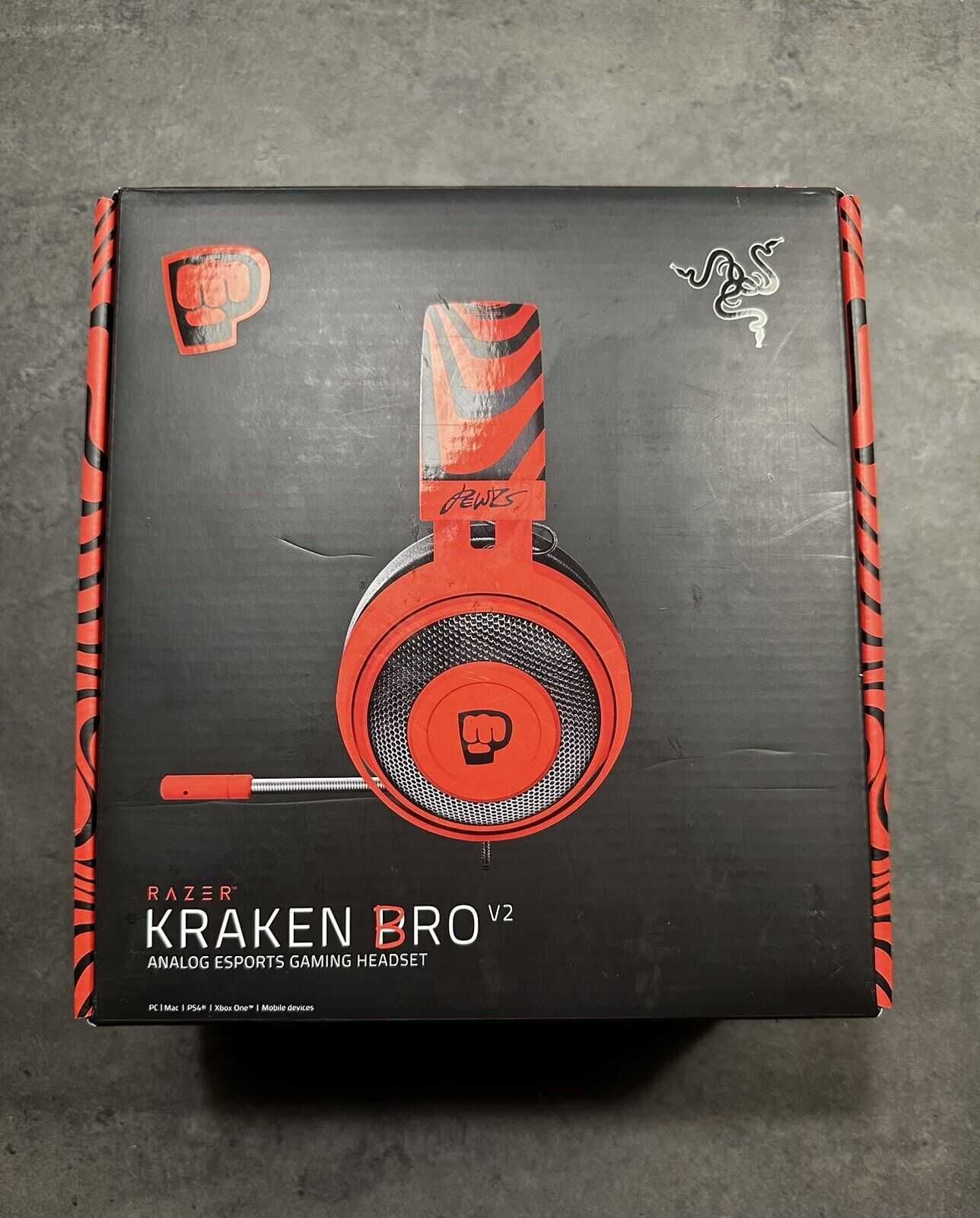 PEWDIEPIE Razer Kraken Pro V2! Sigilate! Varianta deosebita!