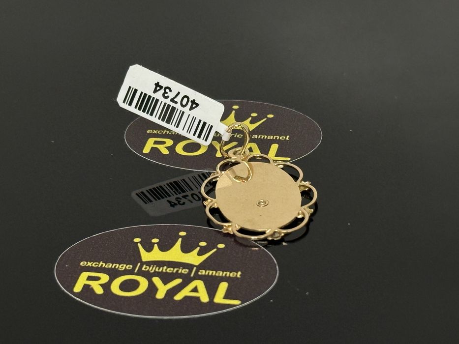 Bijuteria ROYAL : Pandantiv AUR 14K / 4.25 GR