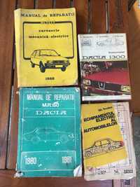 Vand 4 manuale Dacia 1300, Oltcit, editia 1980 si 1982