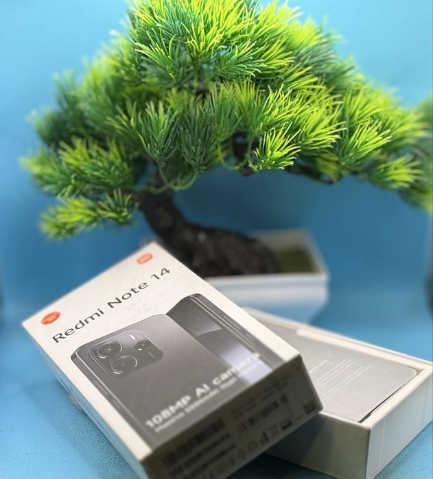 НОВ!!! Xiaomi Redmi Note 14, 8GB RAM, 256GB, Midnight Black