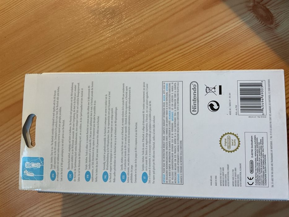 Nintendo Wii Nunchack original, nou, sigilat