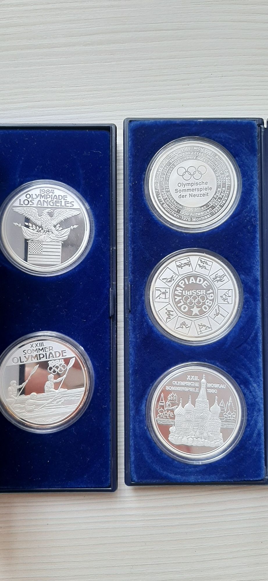 Олимпийски оригинални сребърни монети