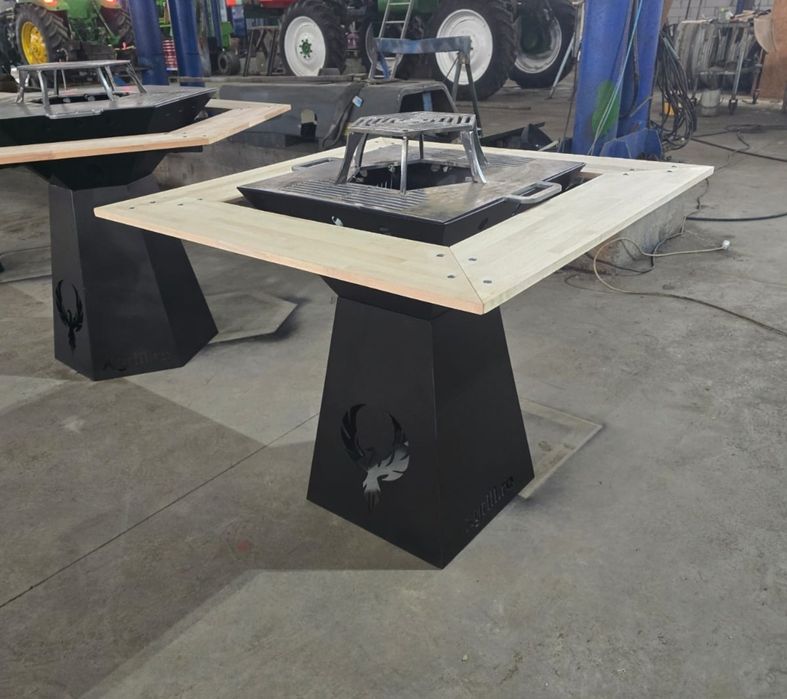 Gratar patrat 60cm/latura