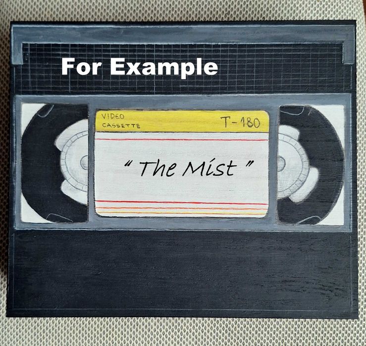 Кутия за чай " VHS"