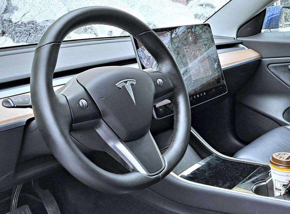 Imbracare volan in piele naturala Nappa