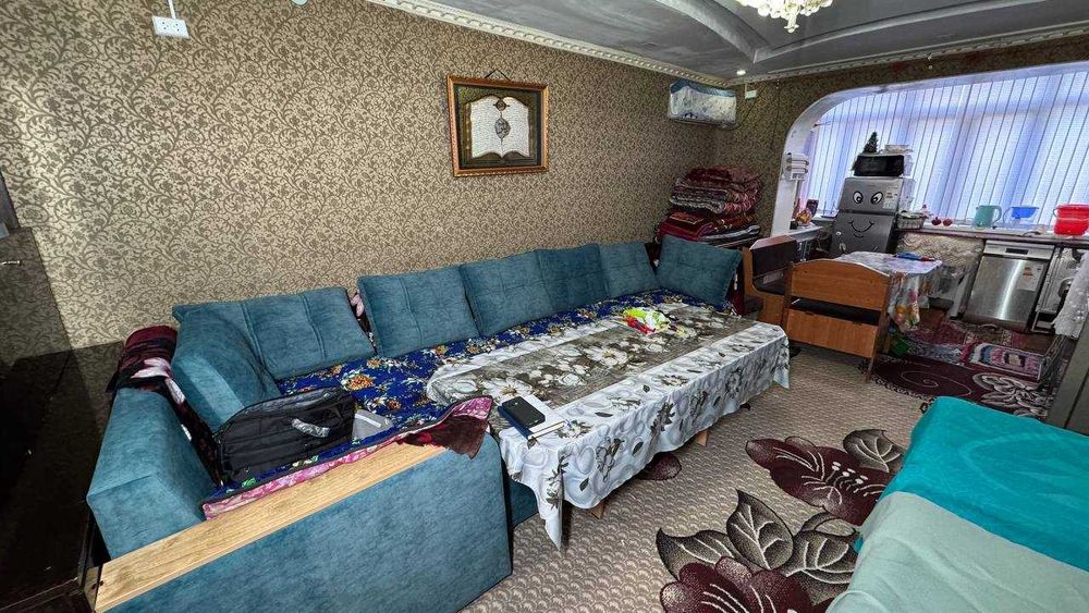 Киргили  Дружба 1 қаватда 2 хонали квартира сотилади.ID: 1483