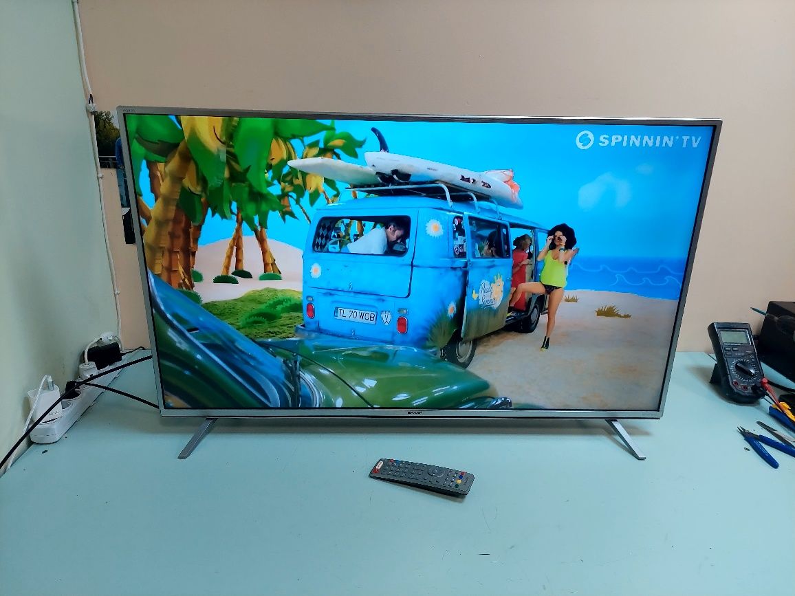 Sharp AQUOS 43" Smart 4K телевизор!