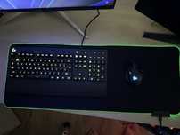 Set Logitech G213 + G502 Lightspeed + Mousepad RGB Battletron