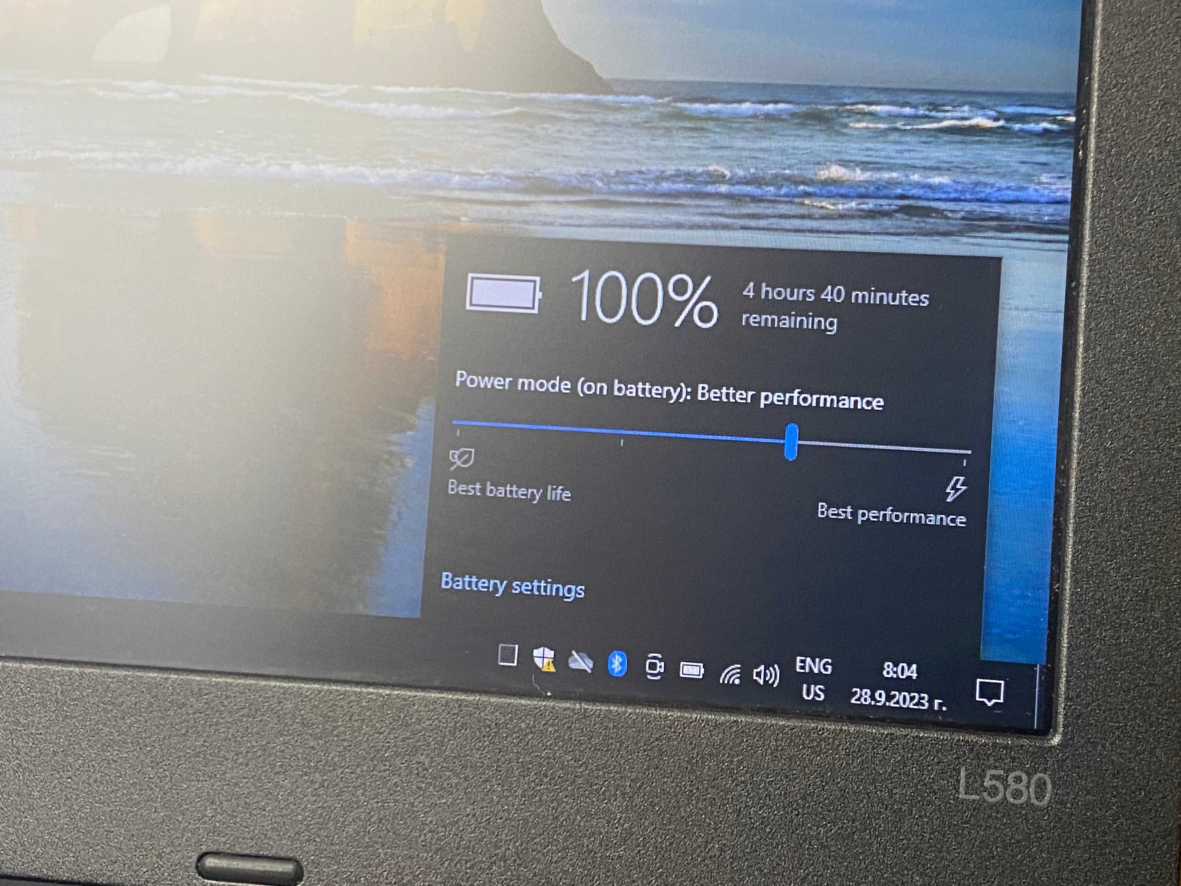 Лаптоп LENOVO THINKPAD L580 /15.6"/I5-8250U/16GB/512GB SSD/FullHD