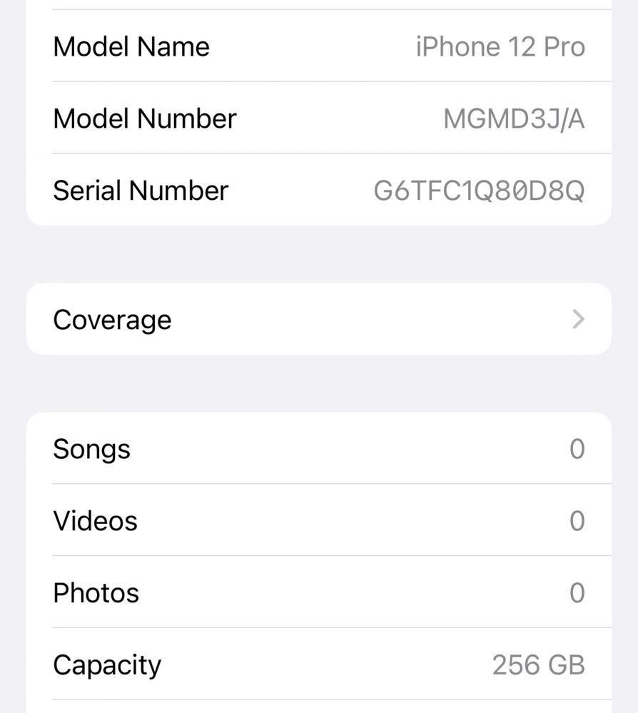 iPhone 12 pro 256gb blue pacific