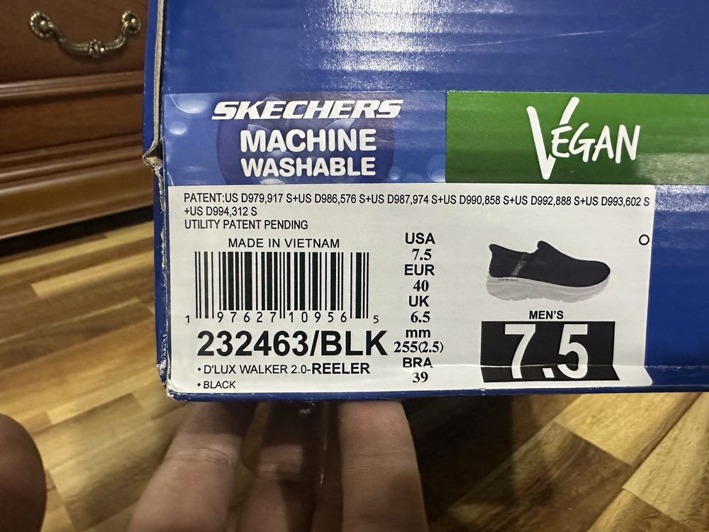 Skechers Dlux walker 2.0 оригинал кроссовки/макасимы, кеды
