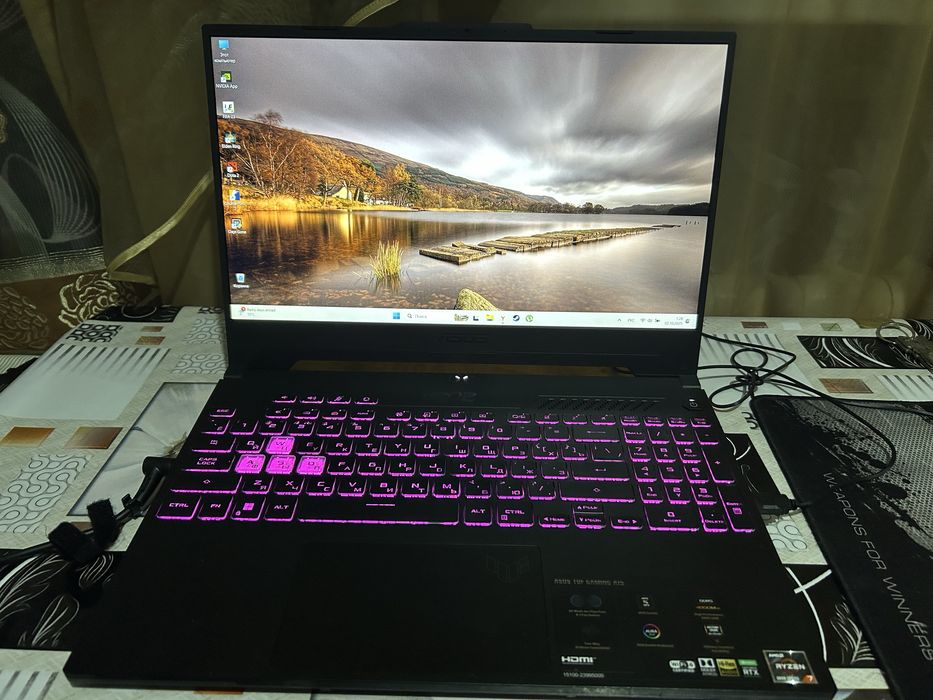 Asus TUF gaming a15 144гц Ryzen 7 6800H GTX 3060 6GB