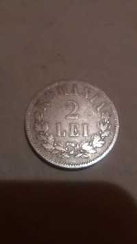 Monedă 2 lei 1876, raritate