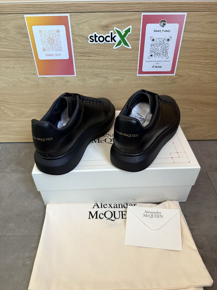 Alexander McQueen Oversized Full Black , Poze Reale Marimi 39-45