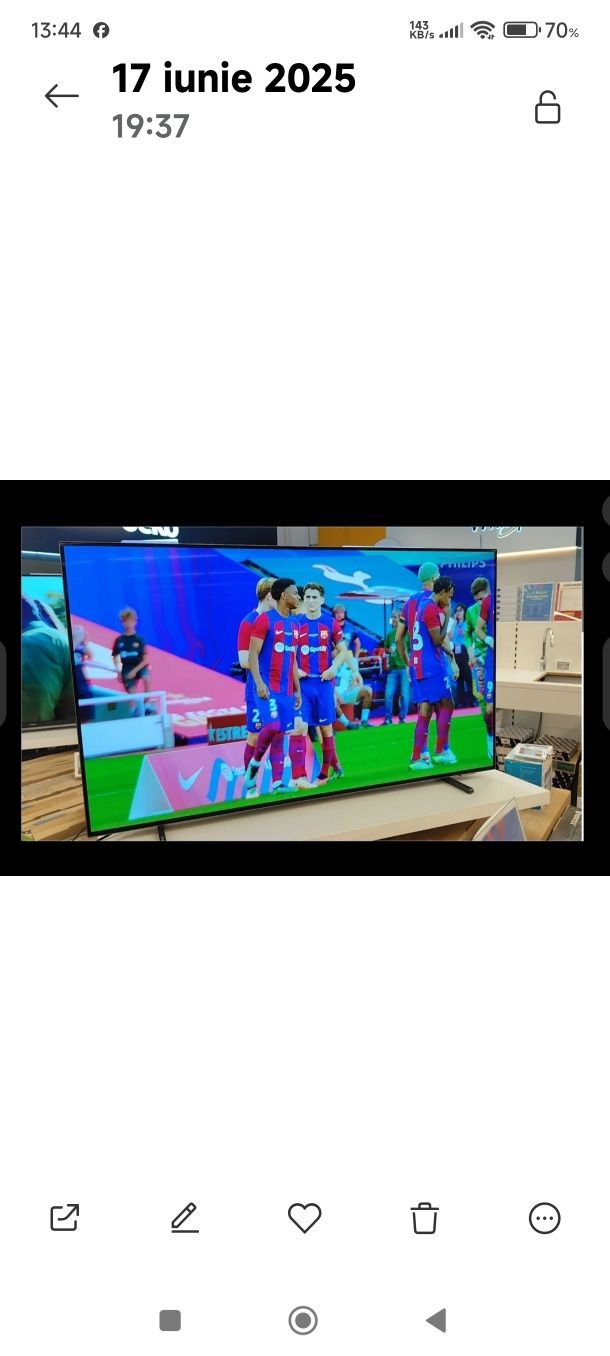 Schimb cu S25-telefon,nou Tv SAMSUNG 140cm QLED 8K nou Smart