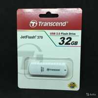 Новая флешка  в упаковке фирмы Transcend JetFlash 370 32 Gb.Оригинал
