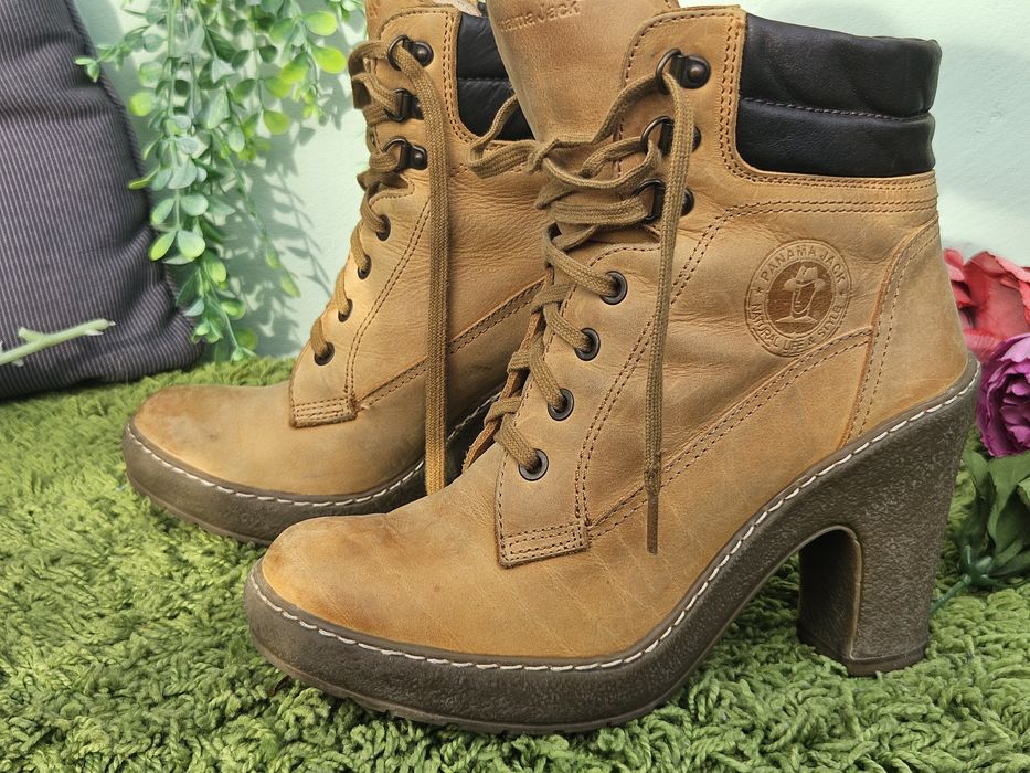 Panama Jack ботуши от кожа N39