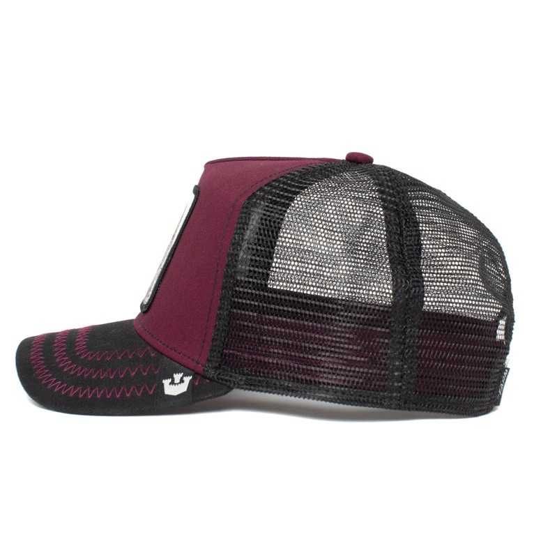 Sapca Goorin Brothers Trucker Primal Boss Rosu Bordo