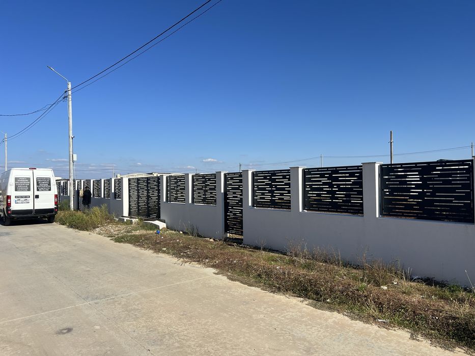 Porti, garduri si balustrade debitate CNC