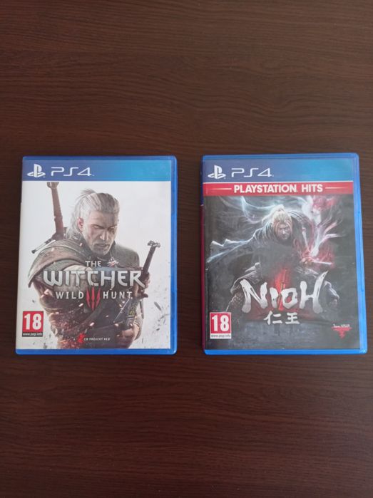 Игри PS4  The Witcher 3 и Nioh