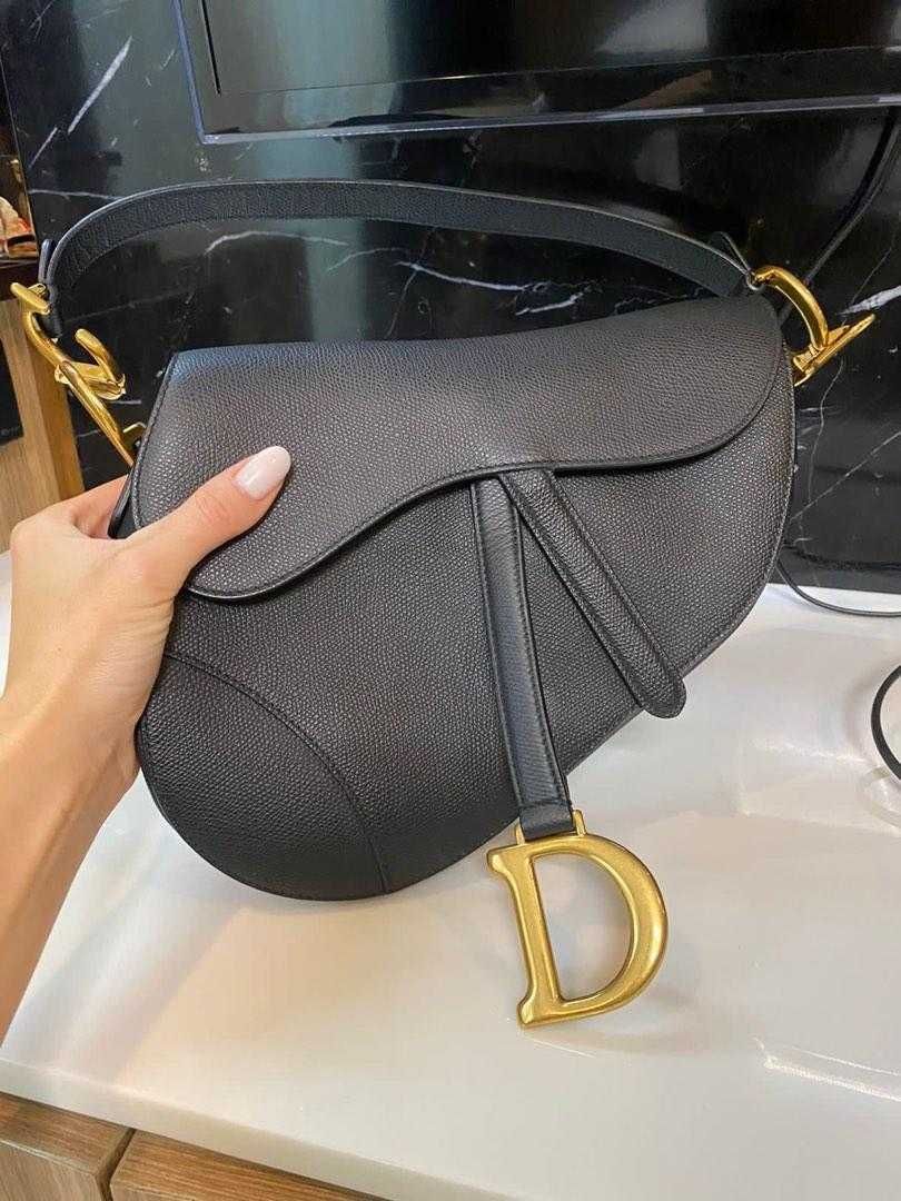 SADDLE , Lady Dior mini diamond motif