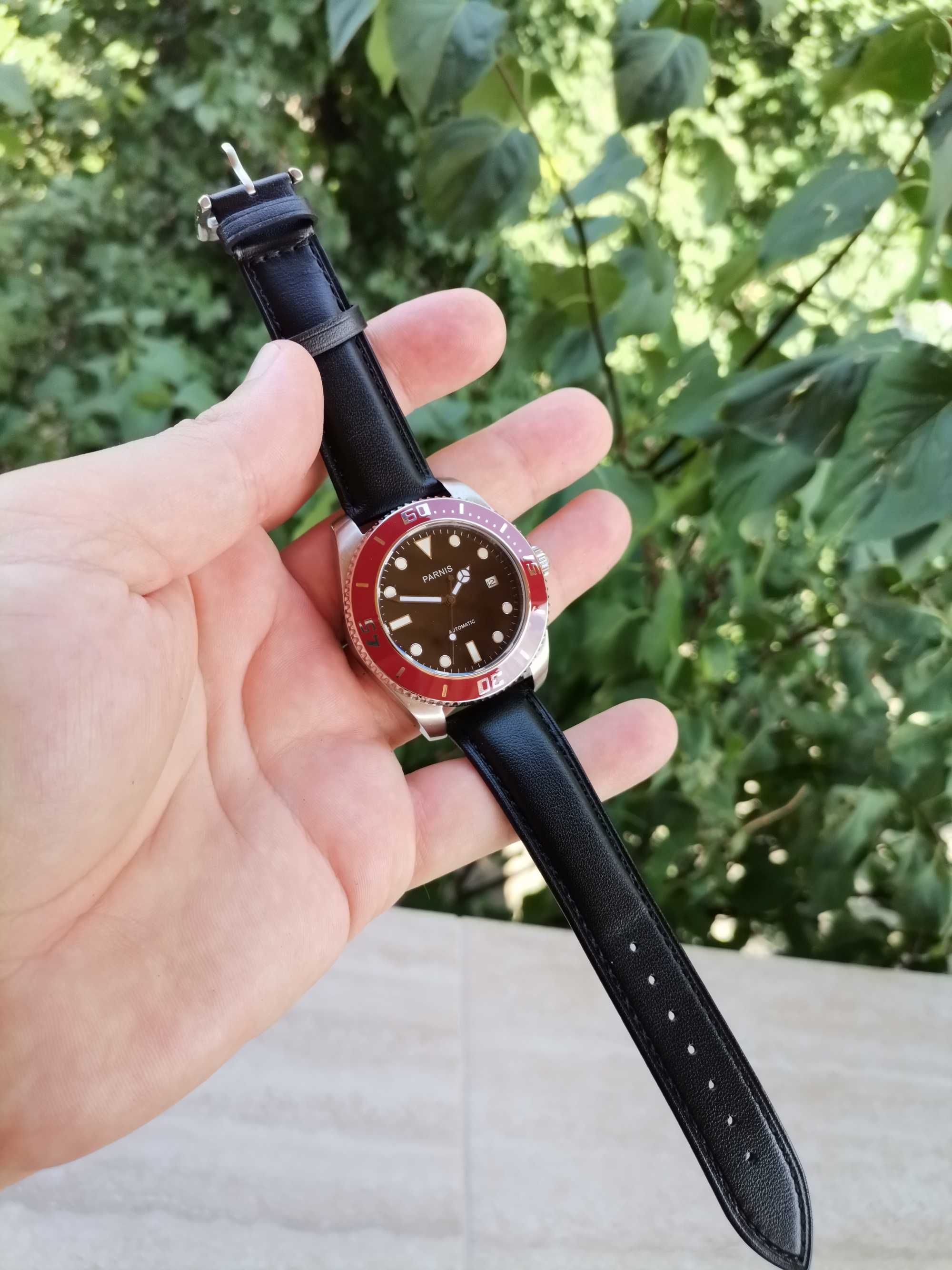Parnis Black Bay Automatic 43 mm
