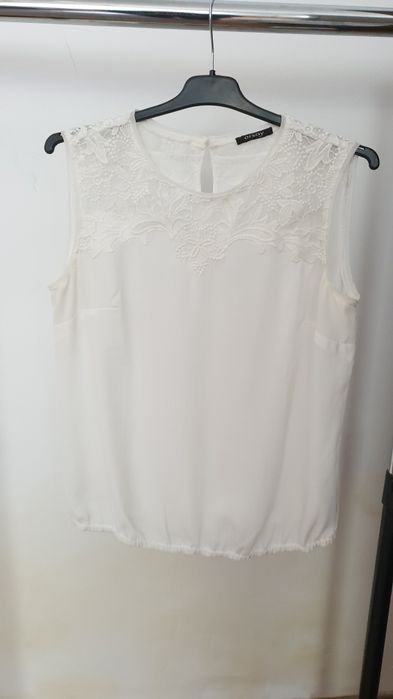 Bluză albă elegantă cu dantelă – Orsay