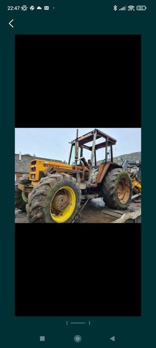 Dezmembrez tractor Renault 781 4 651  motor cutie punte fata