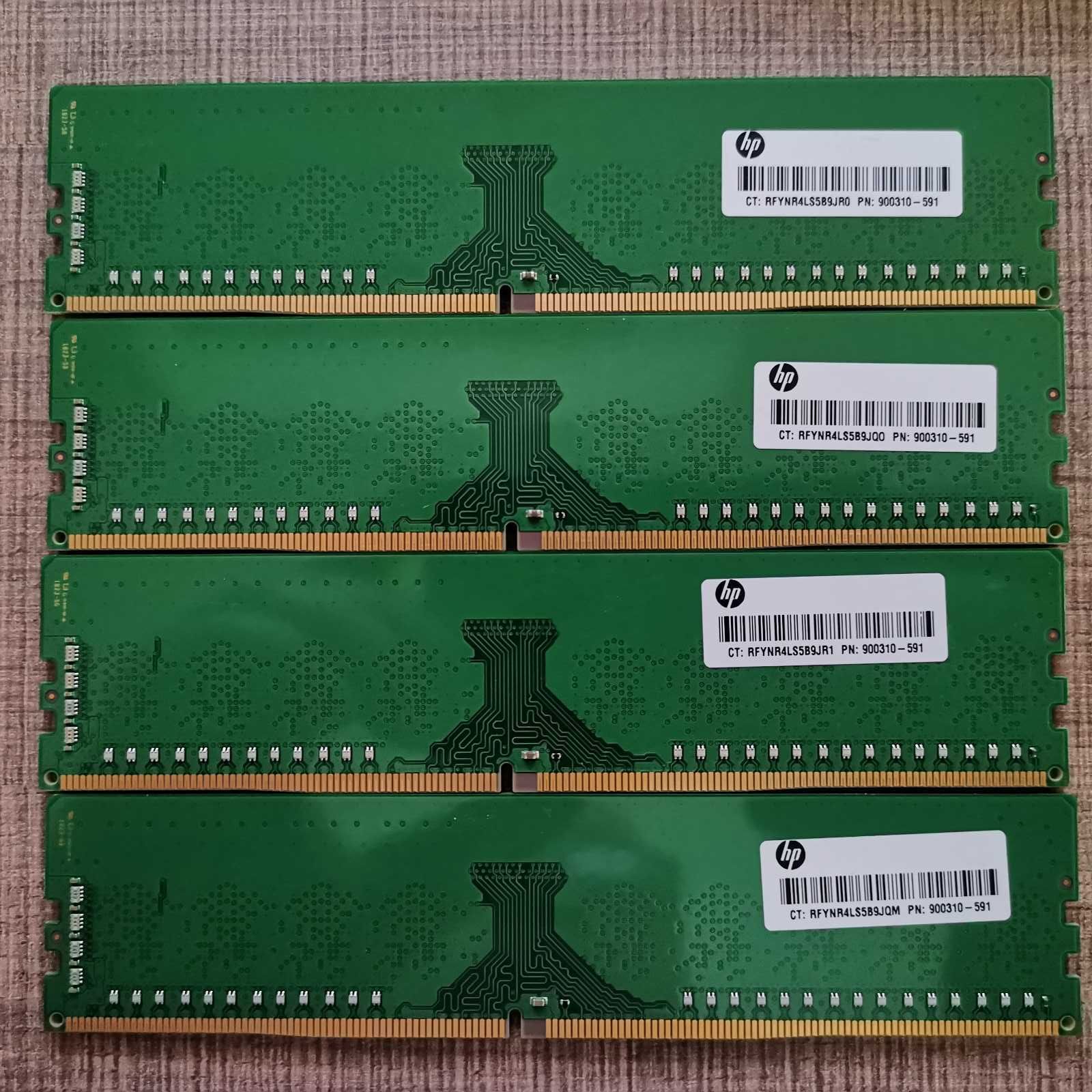 RAM Samsung 32Gb (8GB x4) DDR4 2400, ECC unbuffered