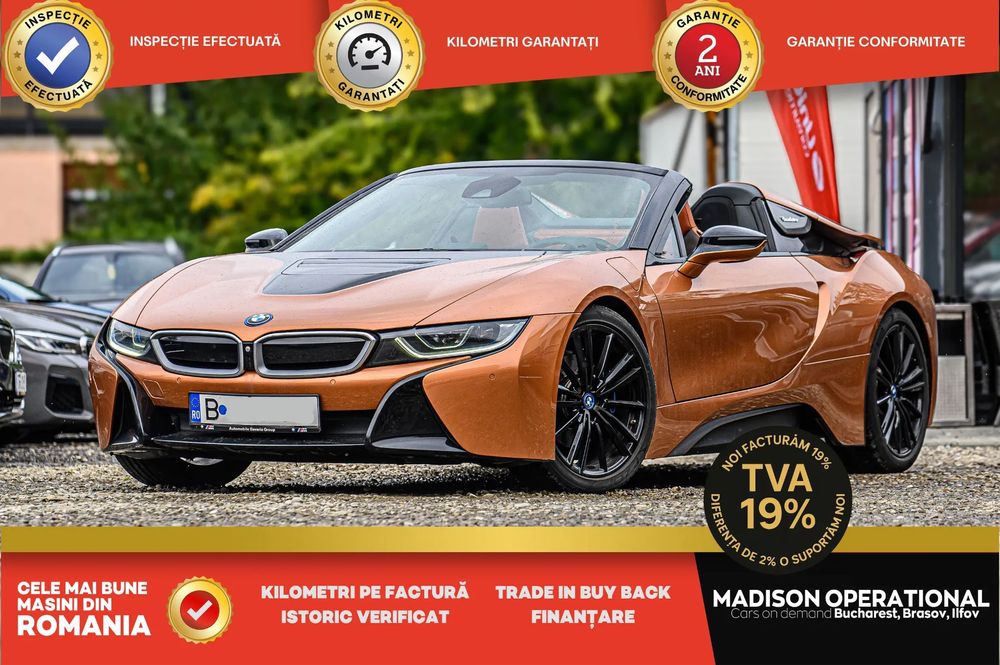 BMW i8 i8 Roadster / Primul proprietar / achizitie BMW Romania