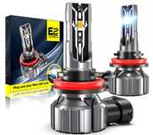 H8 H9 H11 LED Крушки за Фарове 12V 70W 6000K Ксенонови Бели