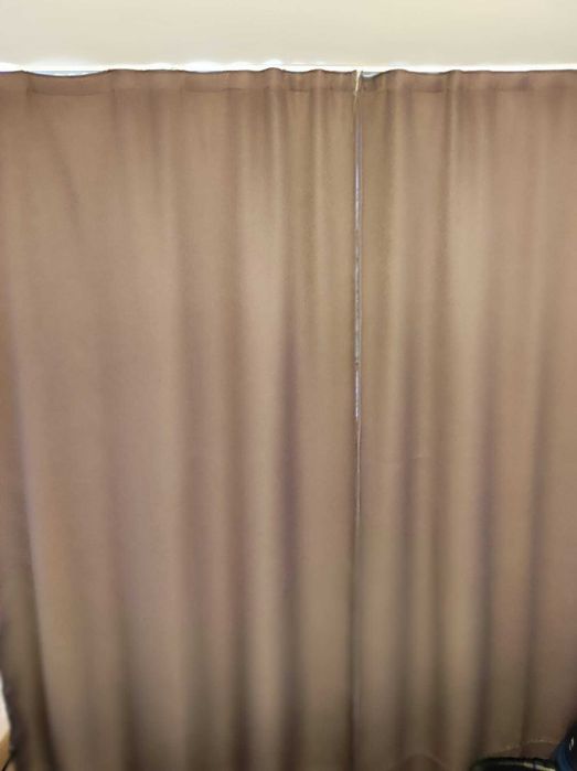 Draperii mov închis  pline