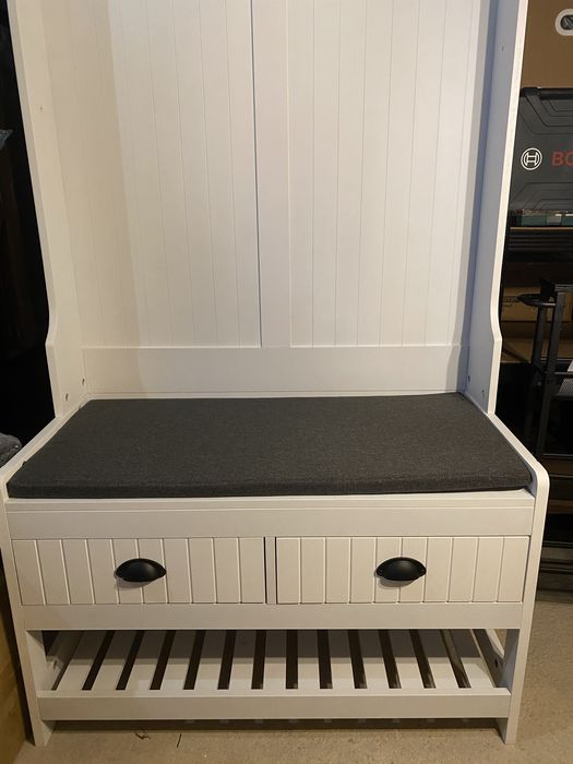 Закачалка за антре с пейка и 2 чекмеджета