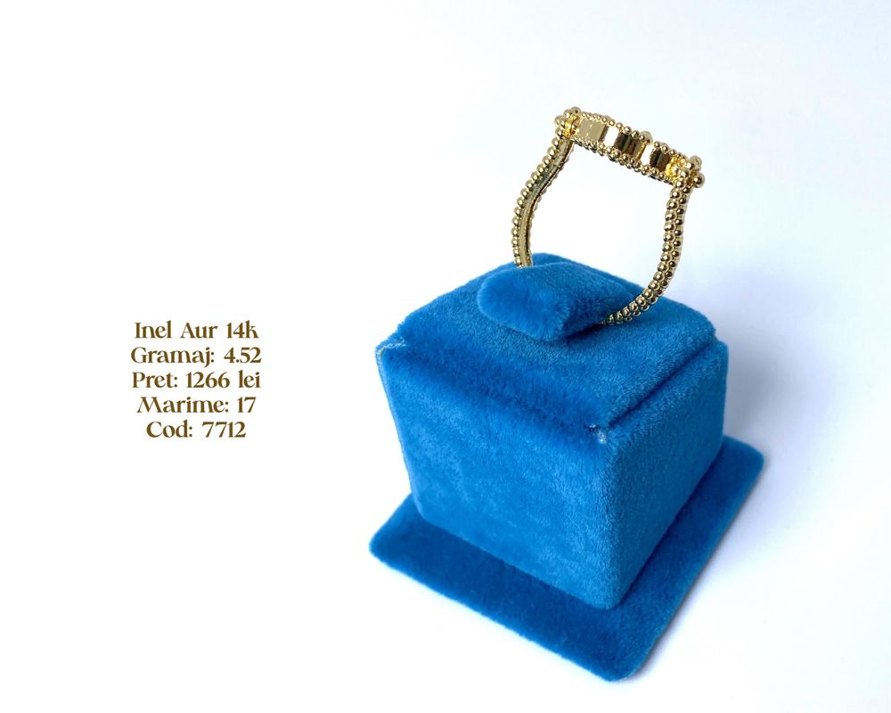 (7712) Inel Aur 14k 4,52g FB Bijoux Euro Gold Braila, 280 lei gr