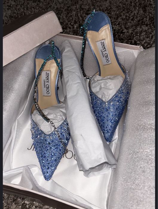Pantofi jimmy Choo crystal pe stoc 38