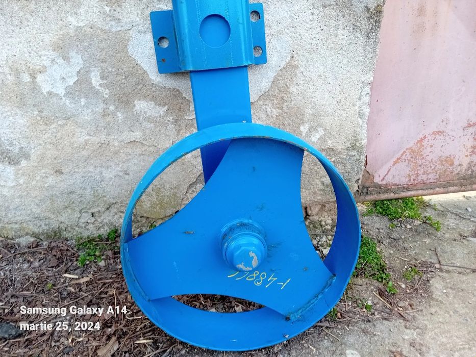 Roată  de adâncime pentru  plug
