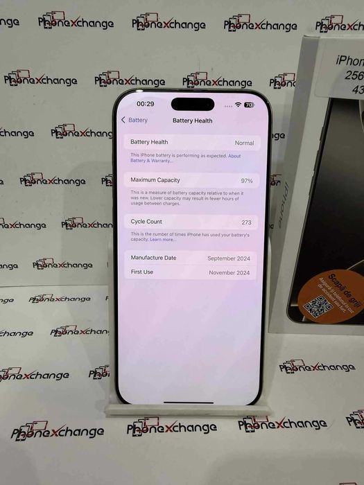 iPhone 16 Pro Max Natural Neverlocked 256GB