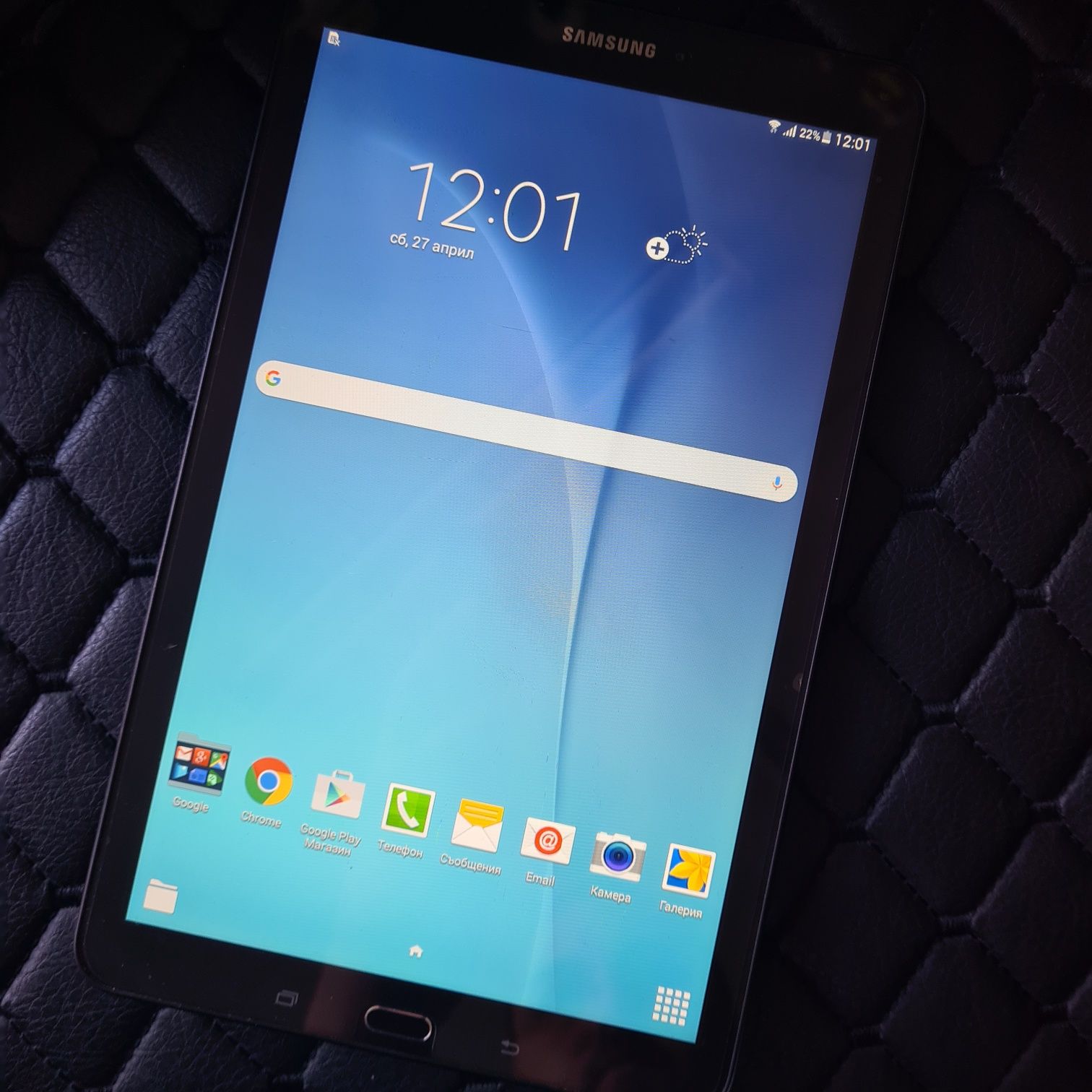 Samsung Galaxy Tab E 9.6 3G (SM-T561) 8GB, черен цвят