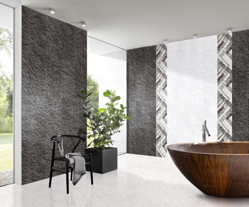 ПРОМО!!! Гранитогрес калиброван ELITE BLACK - 60 x 120cm