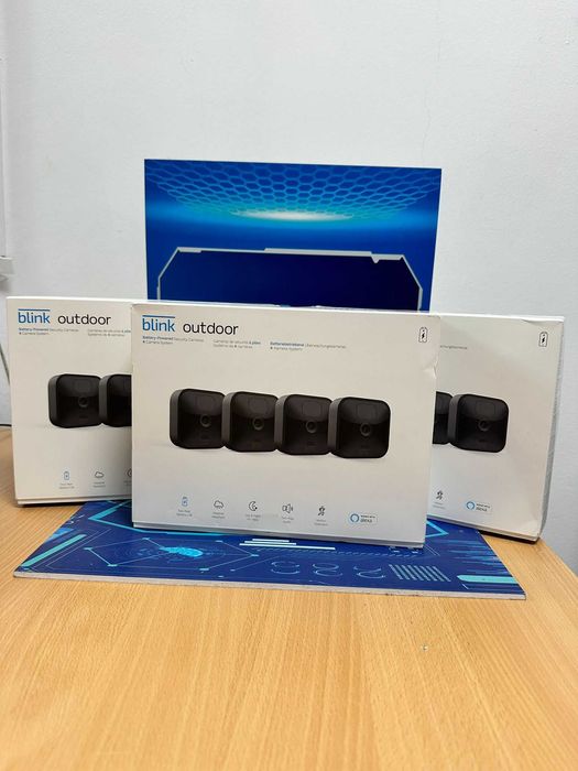 Sistem supraveghere Blink Outdoor 4 camere – Full HD, sigilat