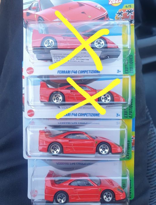 Ferrari F40 Hot Wheels